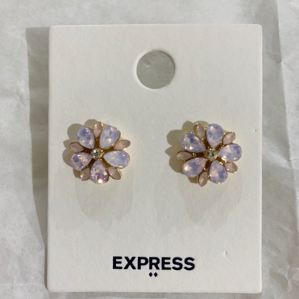 Express earrings.
